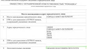 Как проверить юридический адрес ООО в Levis