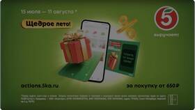 Скидка по социальной карте в Пятерочке в Levis