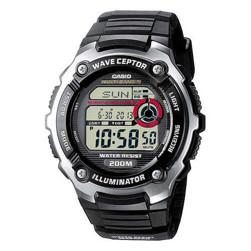 Наручные часы электронные мужские Casio Illuminator Radio Controlled WV-200E-1A в Levis