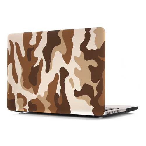 Чехол для Macbook Air 13 i-Blason Transparent Hard Shell Case khaki/brown в Levis