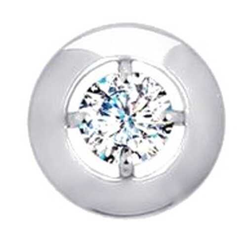 Подвеска SOKOLOV из белого золота со Swarovski Zirconia 81030066 в Levis