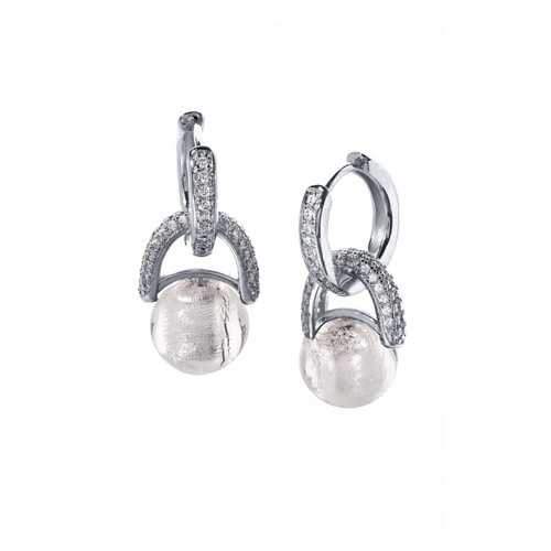 Серьги Bottega Murano 09030400 серебристые в Levis