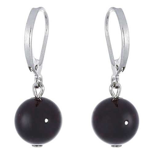 Серьги My-bijou Висюльки, гранат 2,8 см в Levis