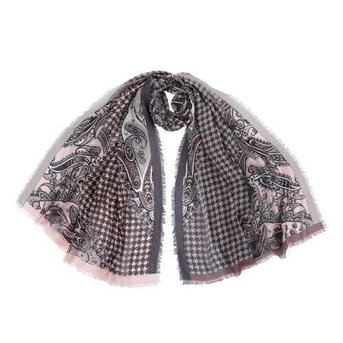 Шарф женский Leo Ventoni CX1516-55-6 розовый/серый/коричневый в Levis