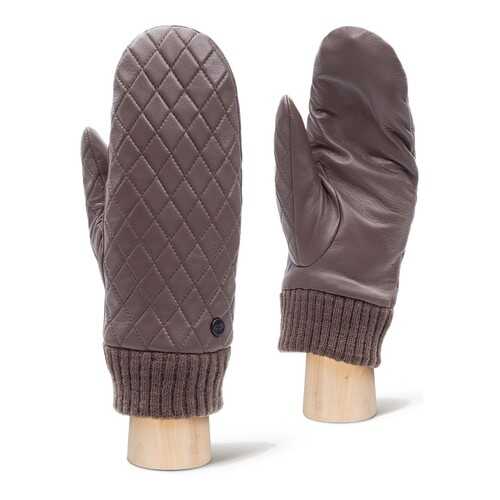Варежки женские Labbra LB-0095 коричневые 8 в Levis