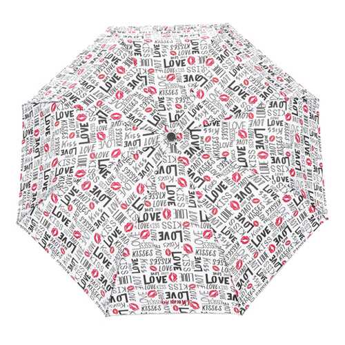 Зонт Isotoner 09178-3454 белый/черный в Levis