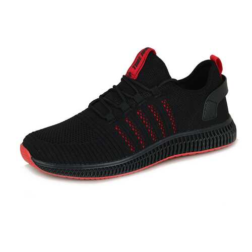 Кроссовки мужские TimeJump K1918-2B черные/красные 44 RU в Levis