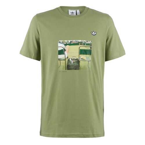 Футболка мужская adidas Originals FM2196 хаки XL в Levis