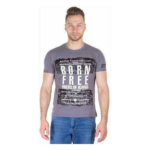 Футболка мужская Dairos GD69300635 серая 3XL в Levis