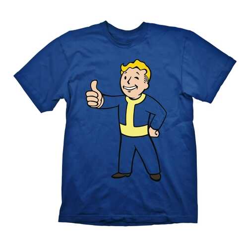 Футболка мужская Gaya Entertainment Fallout Thumbs Up синяя M в Levis