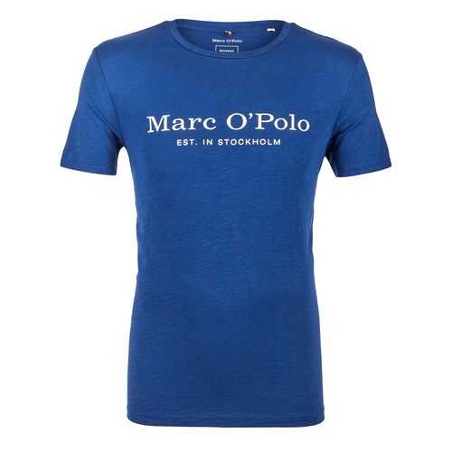Футболка мужская Marc O’Polo 217651294/857 синяя XL в Levis