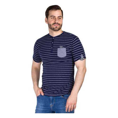 Футболка мужская MCL GD60700137 синяя M в Levis
