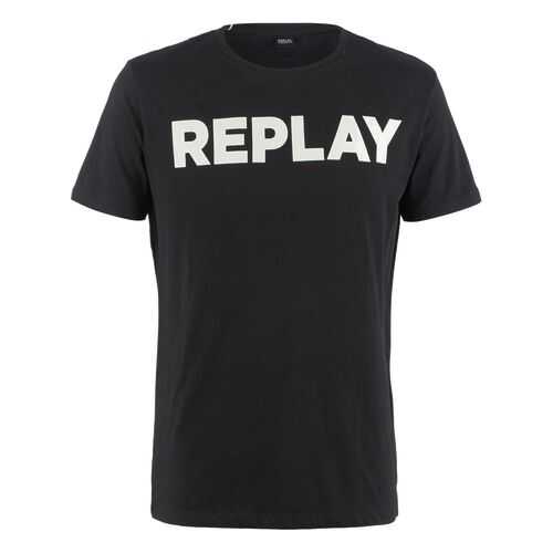 Футболка мужская Replay M3594.2660.098 черная S в Levis