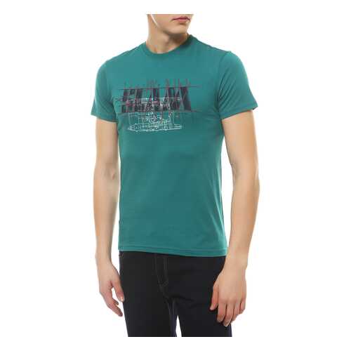 Футболка мужская SLAM S112469S00 зеленая S в Levis