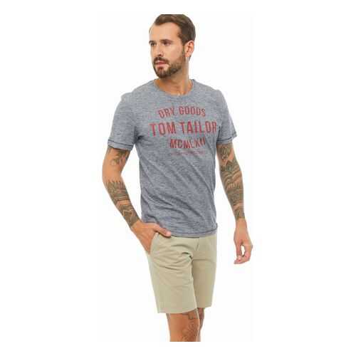 Футболка мужская TOM TAILOR 1008640-19493 синяя 2XL в Levis