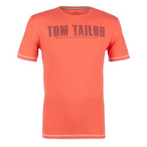 Футболка мужская TOM TAILOR 1019275-11042 красная S в Levis