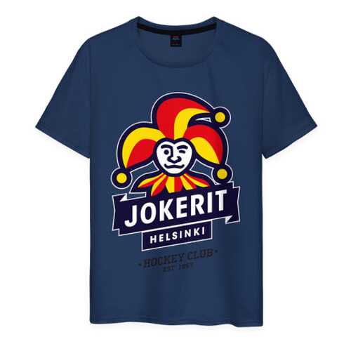 Футболка мужская ВсеМайки 1666983 синяя L в Levis