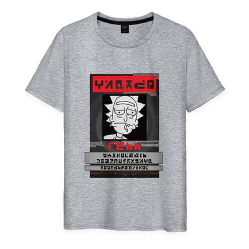 Футболка мужская ВсеМайки 1858369 серая S в Levis