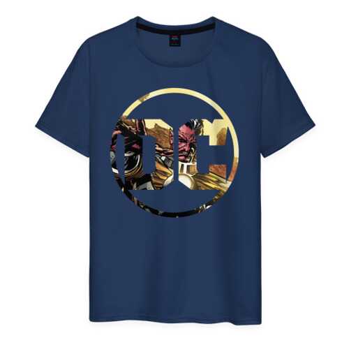Футболка мужская ВсеМайки 2227785 синяя XL в Levis