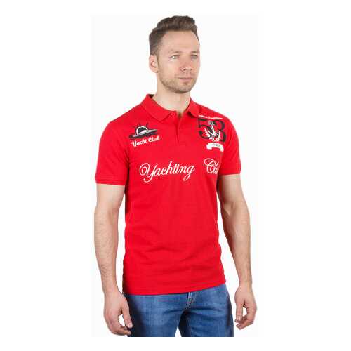 Футболка-поло мужская Dairos GD69300760 красная XL в Levis