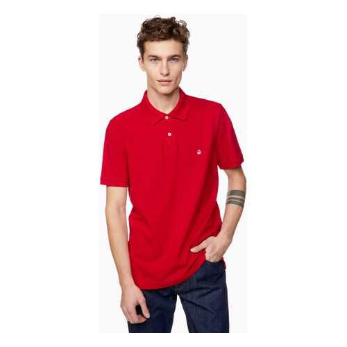 Футболка-поло мужская United Colors of Benetton 20A_3089J3179 красная M в Levis