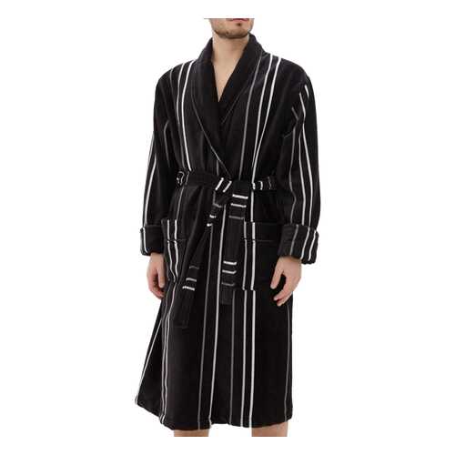 Халат махровый Мужской Luisa Moretti 6072 black черный S в Levis