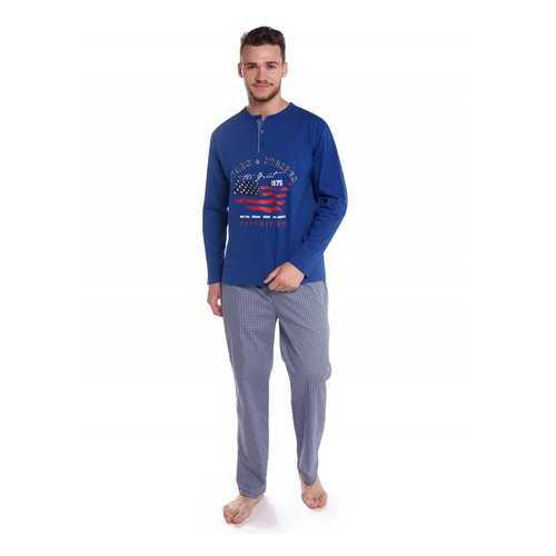 Комплект мужской Sis PJ1015 синий M в Levis