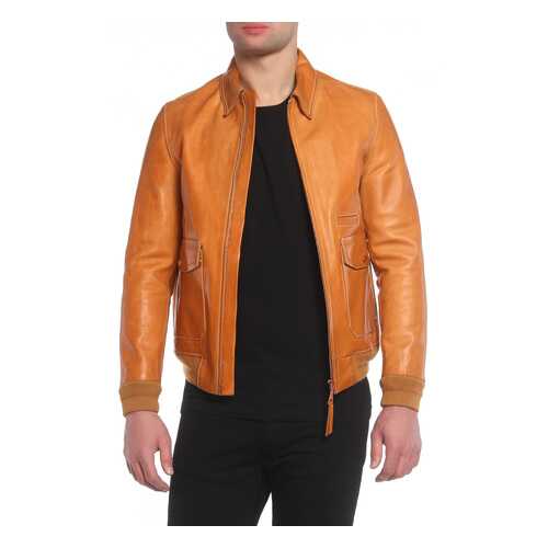 Кожаная куртка мужская OAMC I018568.T2.00.03 оранжевая L в Levis