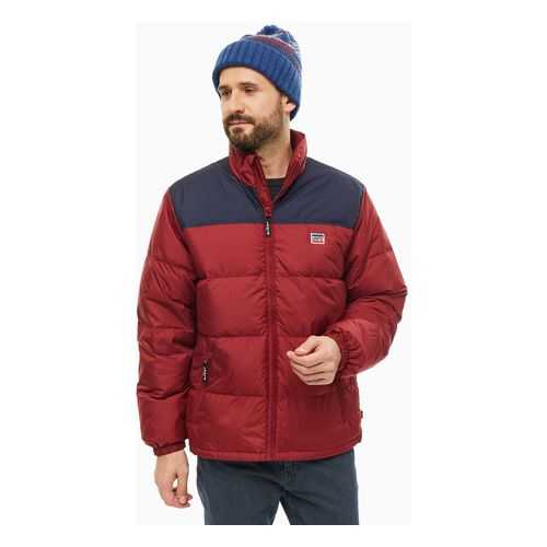 Пуховик мужской Levi's 7914100000 бордовый L в Levis