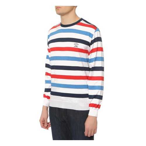 Джемпер мужской Paul & Shark P13P0182/465 белый XL в Levis