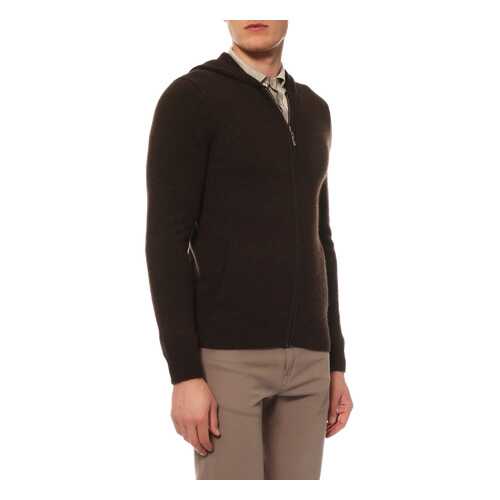 Кардиган мужской Mir cashmere YME16-025 коричневый XL в Levis
