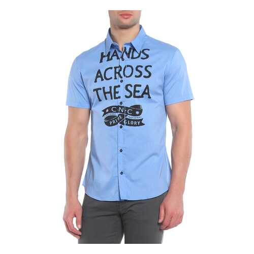 Рубашка мужская C'N'C Costume National XN2613 49662 614 голубая 52 IT в Levis