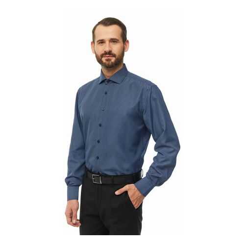 Рубашка мужская Conti Uomo A88-3-06 синяя XXL в Levis