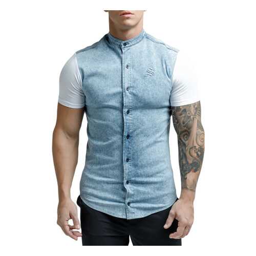 Рубашка мужская Sarman SC31 голубая S в Levis