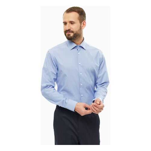 Рубашка мужская Seidensticker 01.229008 синяя 45 DE в Levis