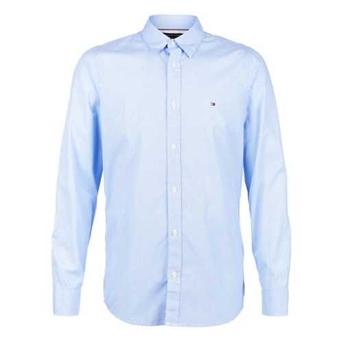 Рубашка мужская Tommy Hilfiger MW0MW12205 0GZ синяя XL в Levis