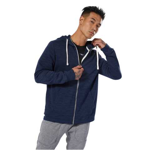 Толстовка мужская Reebok DU3771 синяя L в Levis
