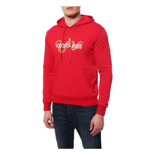 Толстовка мужская Roberto Cavalli HST646A красная M в Levis