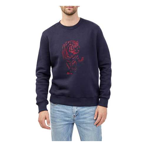 Толстовка мужская Tom Farr 4002.67_W20 синяя L в Levis