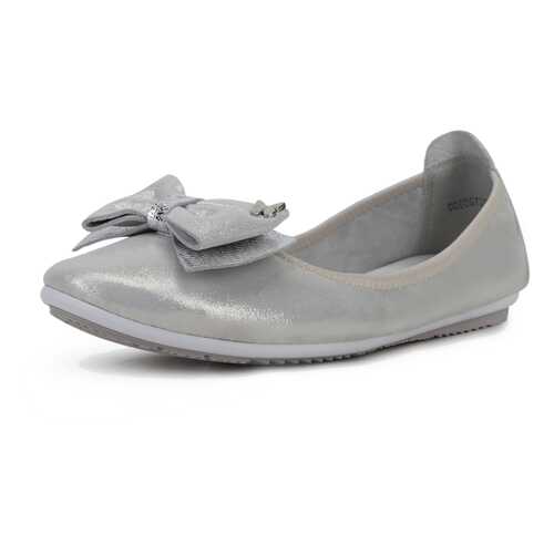 Балетки женские Alessio Nesca ZS19S-13 серебристые 40 RU в Levis