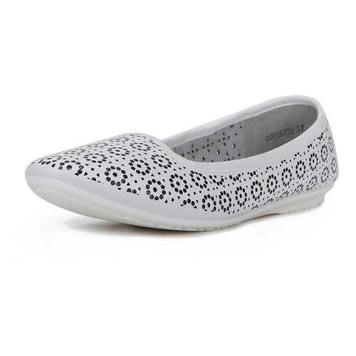 Балетки женские Alessio Nesca ZS19S-16 белые 41 RU в Levis