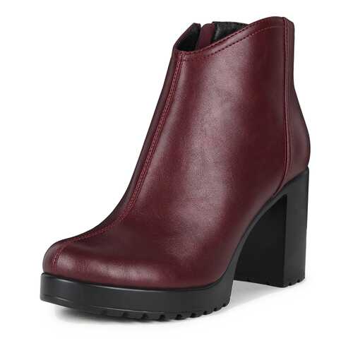 Ботильоны женские T.Taccardi K0391MH-6B бордовые 35 RU в Levis