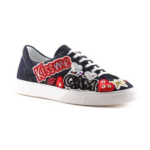 Кеды женские EDDY DANIELE ED18124 синие 40 RU в Levis