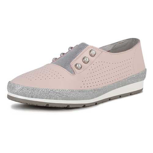Слипоны женские Alessio Nesca K0636LC-3A розовые 36 RU в Levis