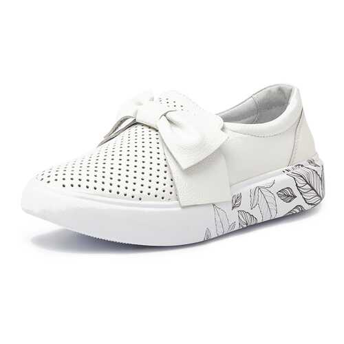Слипоны женские Alessio Nesca KP-107-204 белые 38 RU в Levis