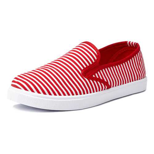Слипоны женские T.Taccardi B-322010A красные/белые 40 RU в Levis
