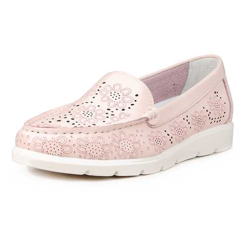 Мокасины женские Alessio Nesca K0321-9B розовые 40 RU в Levis