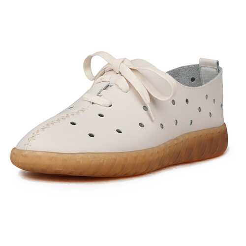 Полуботинки женские Alessio Nesca Comfort K0647LC-1A бежевые 36 RU в Levis