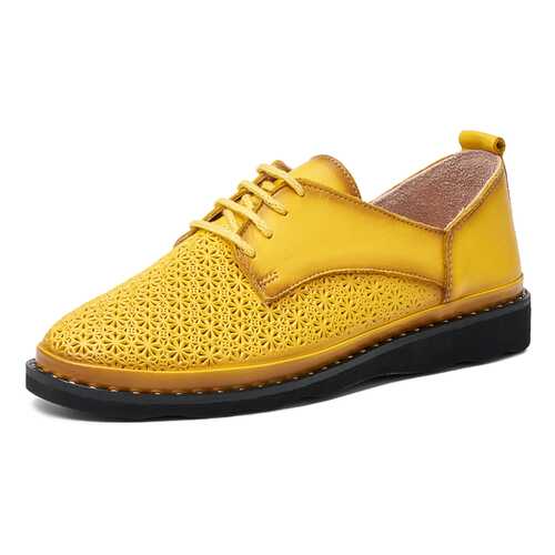 Полуботинки женские Pierre Cardin TR-MN-87-440 желтые 37 RU в Levis