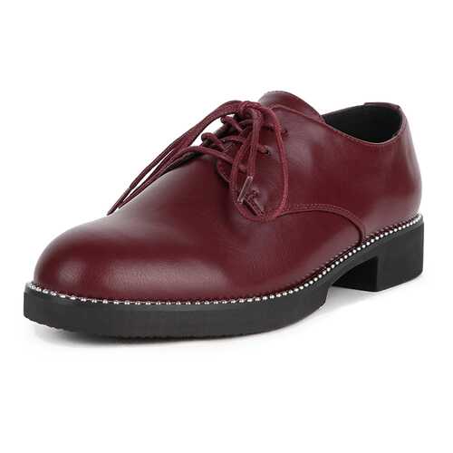 Полуботинки женские T.Taccardi K0567LC-1A бордовые 41 RU в Levis